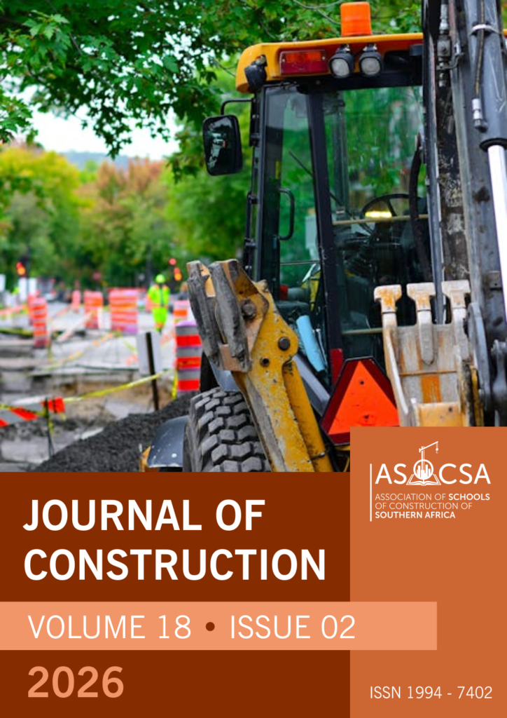 Journal of Construction | Volume 18 | Issue 02